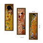 Wallity Cuadro Decorativo Gustav Klimt - Juego de 3 Piezas KZM393